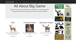 Desktop Screenshot of gameanimal-identification.com